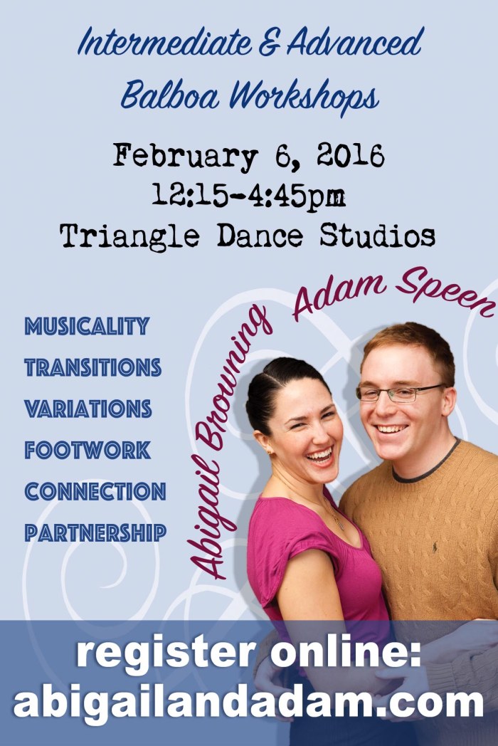 Balboa Workshop Flyer